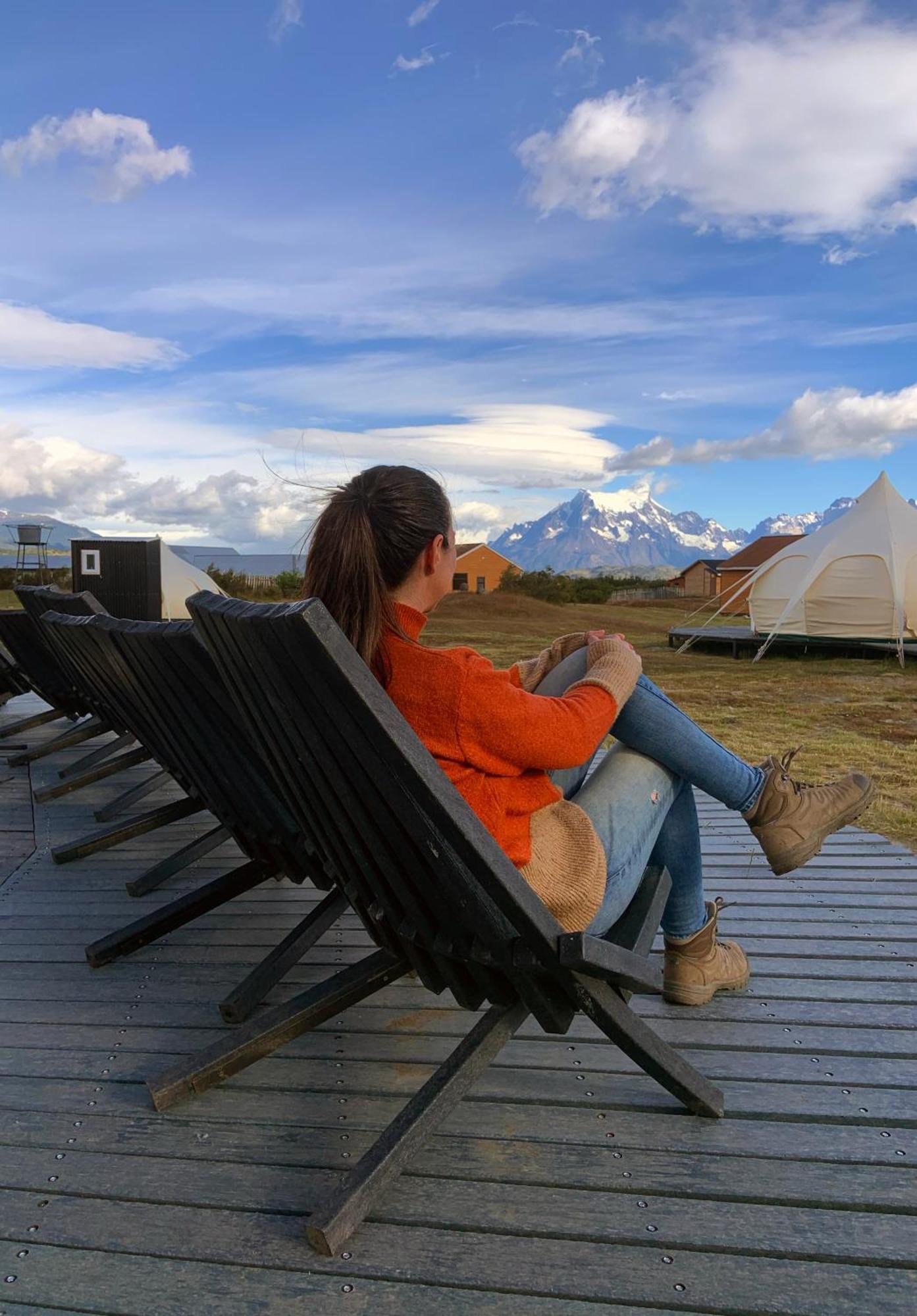Chilenativo Riverside Camp Torres del Paine National Park Esterno foto